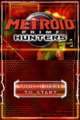 Metroid Prime - Hunters - First Hunt (Europe) (En,Fr,De,Es,It) (Demo) screen shot title